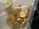 Y-423/20 Bottone gambo oro